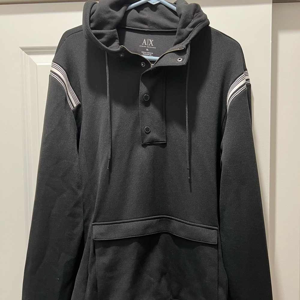 Men’s Armani Exchange 1/2 Zip Hoodie - XL